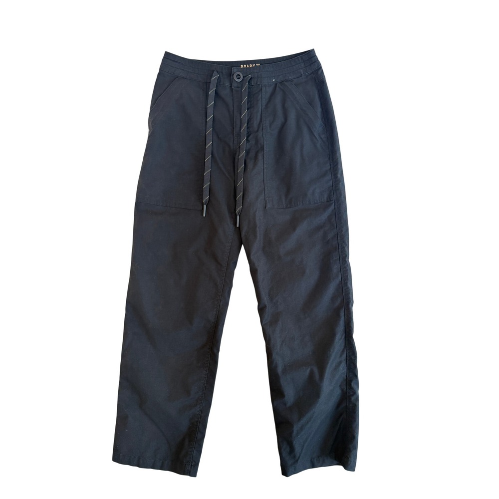 Roark Open Roads Open Minds Men Black Drawstring Adventure Pants Size 25